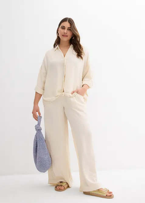 Blusa in cr&ecirc;pe leggero, bonprix