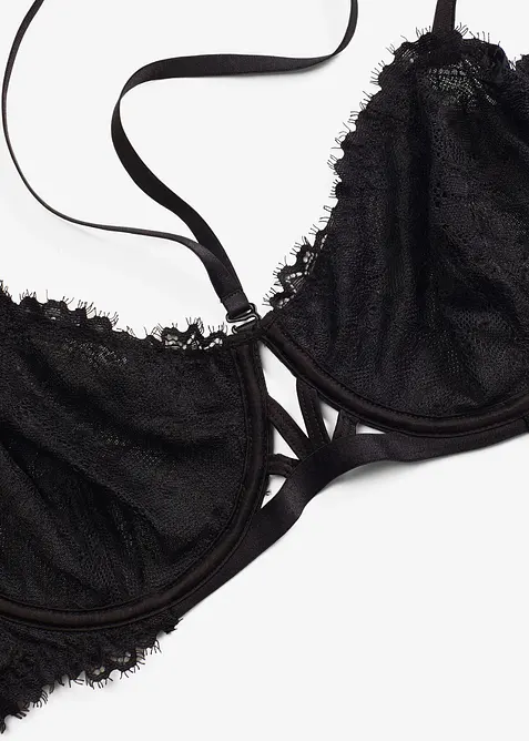 Reggiseno a balconcino con ferretto senza imbottitura, bonprix