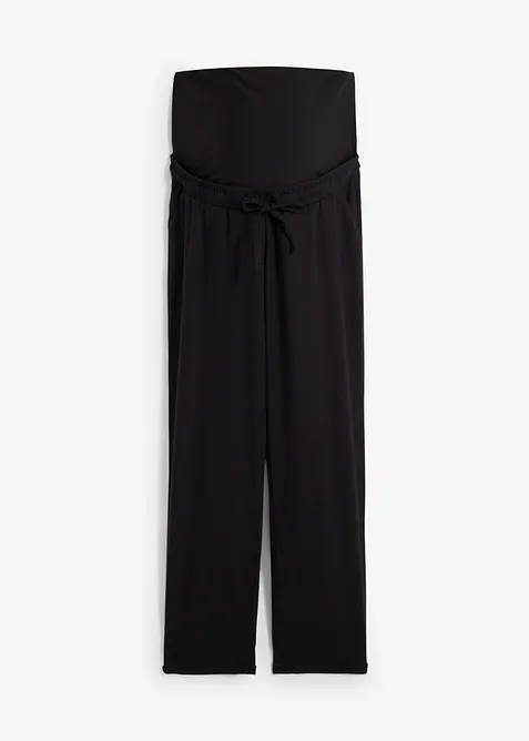 Pantaloni prémaman in misto lino, straight, bonprix