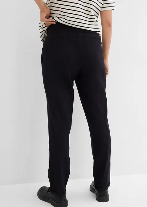 Pantaloni prémaman in misto lino, straight, bonprix