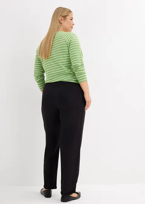 Pantaloni prémaman in misto lino, straight, bonprix