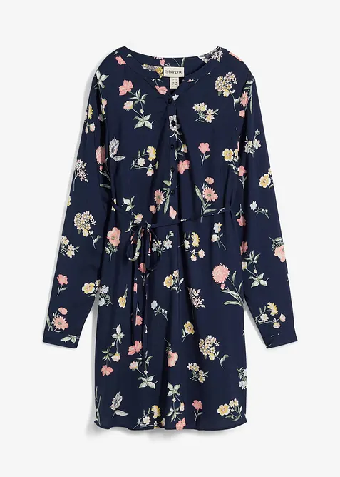 Abito chemisier pr&eacute;maman / da allattamento in viscosa, bonprix