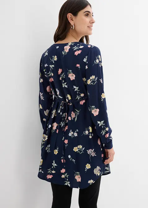 Abito chemisier pr&eacute;maman / da allattamento in viscosa, bonprix