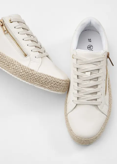 Sneaker con zip, bonprix