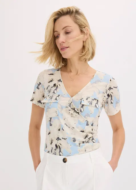 Body con arricciatura, bonprix