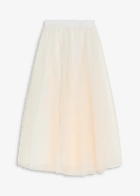Gonna lunga in delicato tulle, bonprix