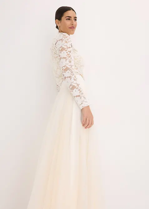 Gonna lunga in delicato tulle, bonprix