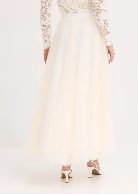 Gonna lunga in delicato tulle, bonprix