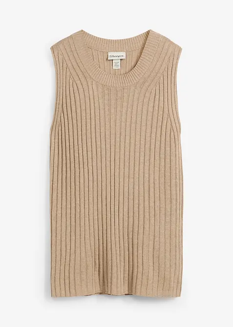 Top in maglia di misto viscosa, bonprix