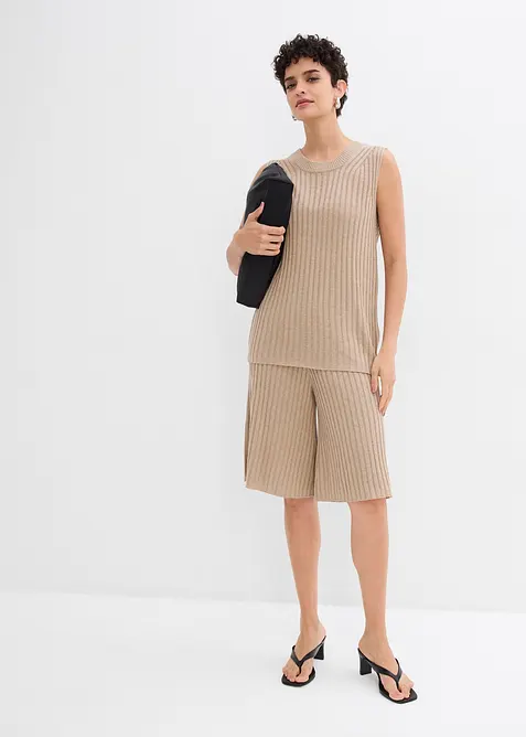 Top in maglia di misto viscosa, bonprix