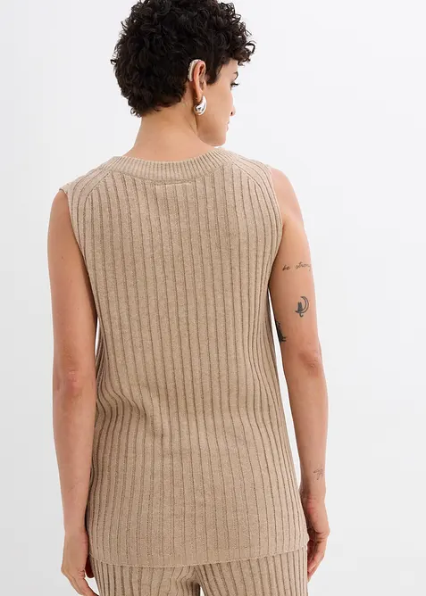 Top in maglia di misto viscosa, bonprix