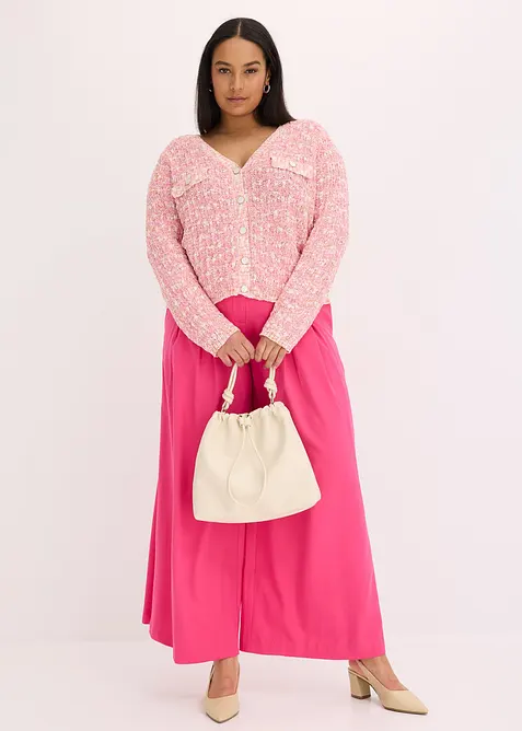 Cardigan in maglia boucl&eacute;, bonprix