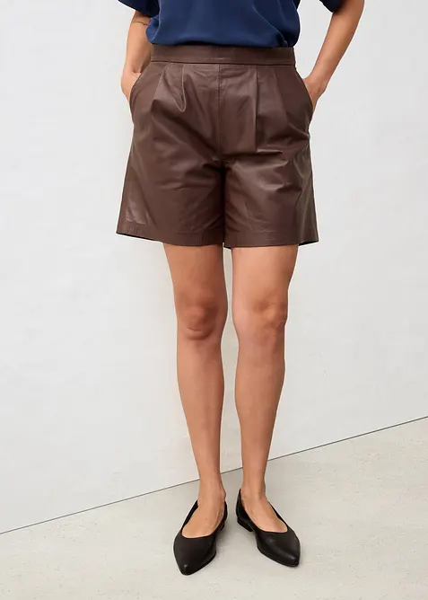 Shorts in nappa d'agnello, bonprix
