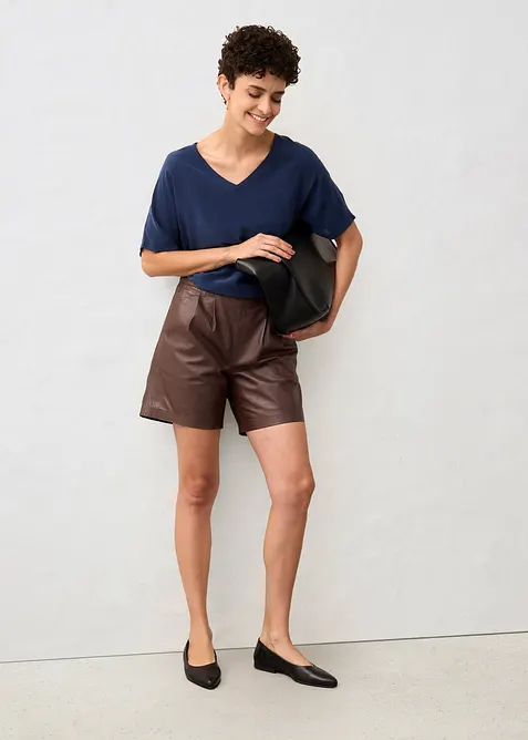 Shorts in nappa d'agnello, bonprix