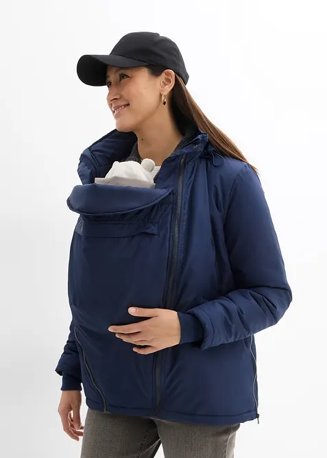 Giacca prémaman 3 in 1 con inserto babywearing, bonprix