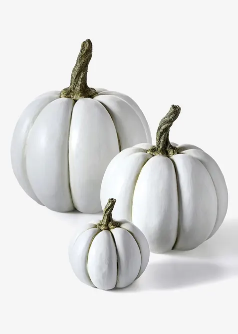 Soprammobile a forma di zucca ( set 3 pezzi), bonprix