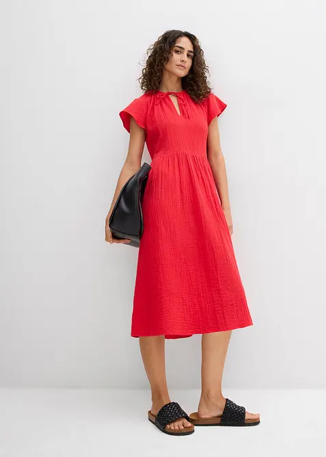 Abito in mussola morbida, bonprix