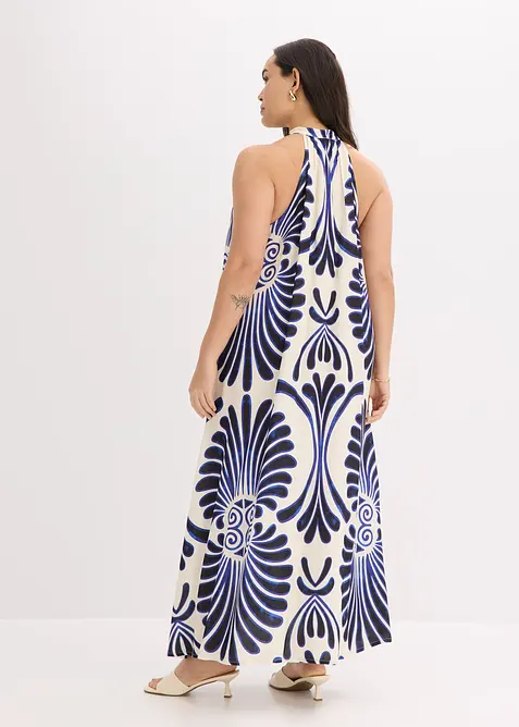 Abito lungo ampio in viscosa fluente, bonprix