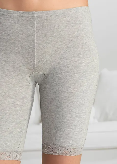 Boxer lunghi da donna con pizzo (pacco da 3), bonprix