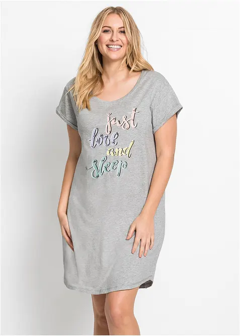 Camicia da notte corta, bonprix