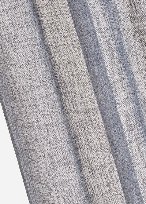 Tenda trasparente effetto lino (pacco da 1), bonprix