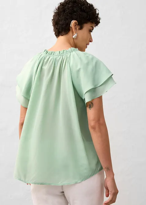 Tunica in misto seta, bonprix