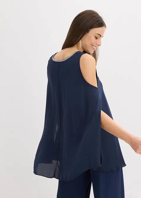 Blusa con strass, bonprix