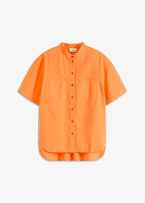 Camicia in misto viscosa fine, bonprix