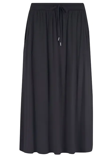 Gonna in jersey di misto cotone, bonprix