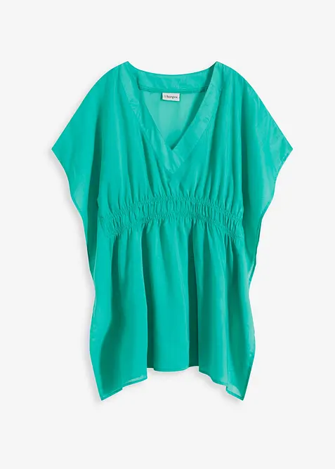 Tunica copricostume trasparente con scollo a V, bonprix