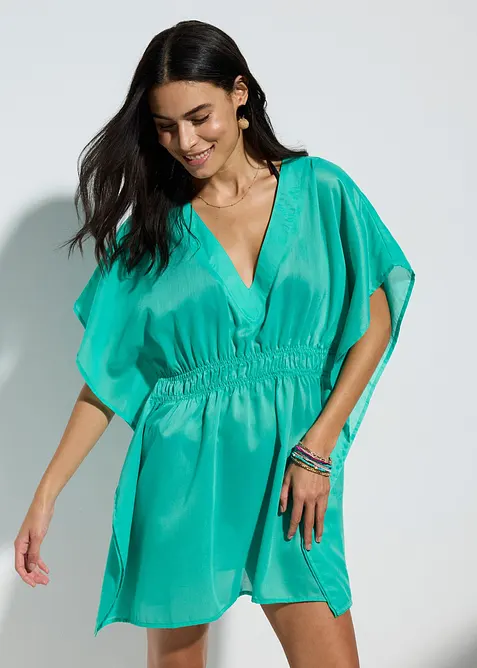 Tunica copricostume trasparente con scollo a V, bonprix