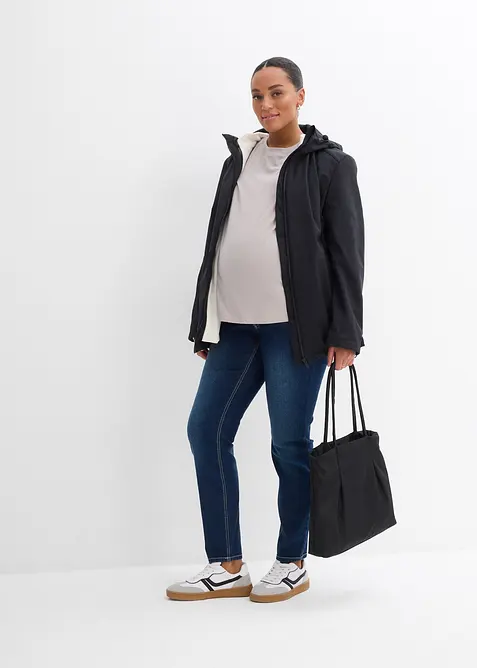 Giacca prémaman 6 in 1 con inserto babywearing e giacca in pile staccabile, bonprix