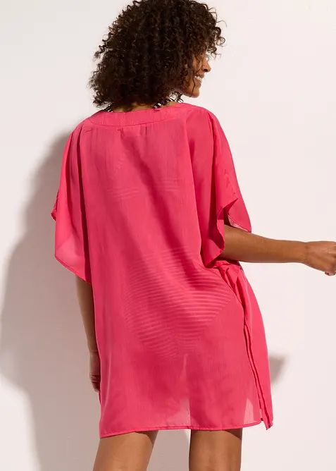 Tunica copricostume trasparente con scollo a V, bonprix