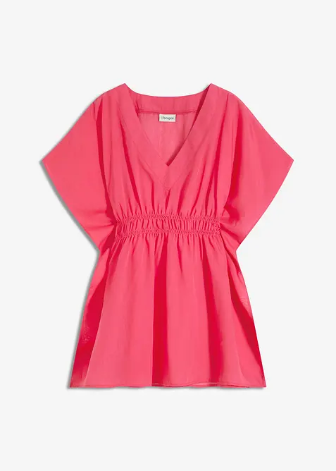 Tunica copricostume trasparente con scollo a V, bonprix