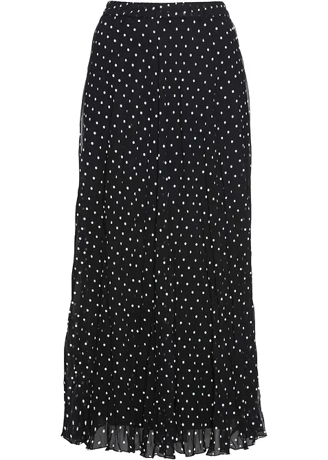 Gonna in chiffon con effetto stropicciato, bonprix