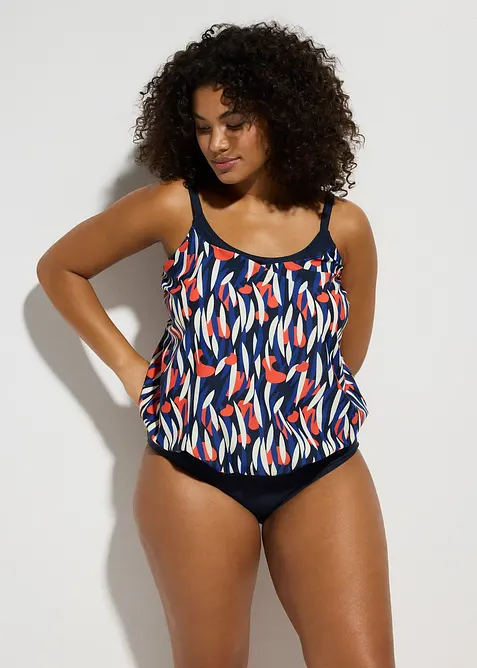 Tankini oversize (set 2 pezzi), bonprix