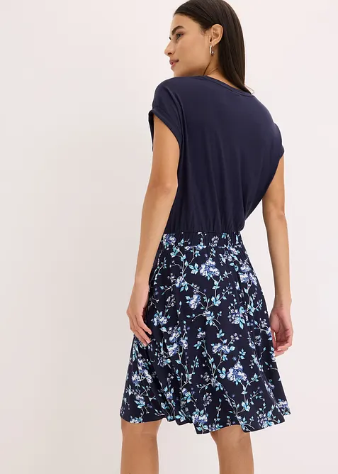 Abito in jersey misto viscosa, bonprix