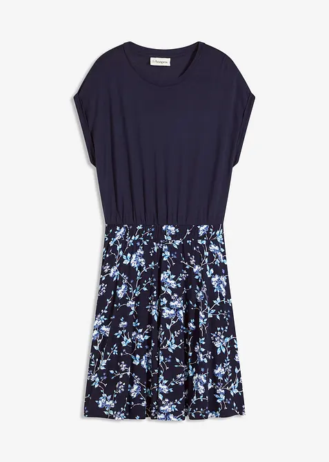 Abito in jersey misto viscosa, bonprix