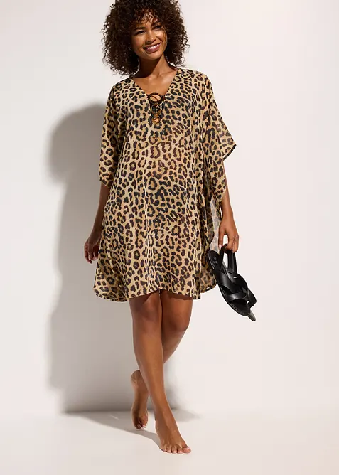 Tunica copricostume di chiffon, bonprix