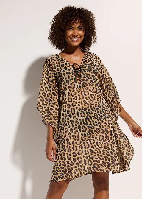 Tunica copricostume di chiffon, bonprix