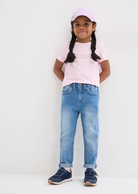 T-shirt in puro cotone biologico (pacco da 3), bonprix