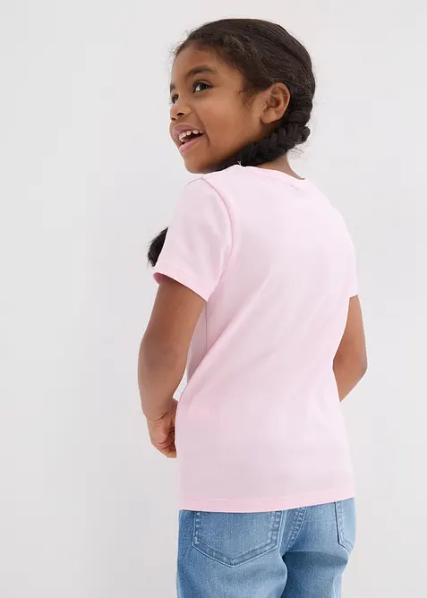 T-shirt in puro cotone biologico (pacco da 3), bonprix