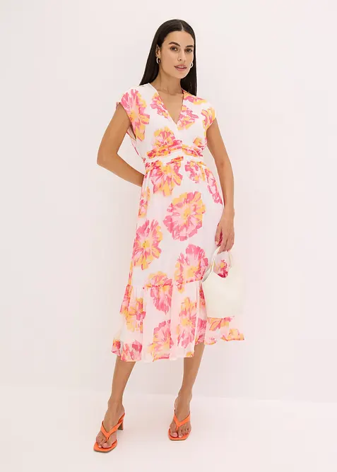 Abito midi fantasia, bonprix