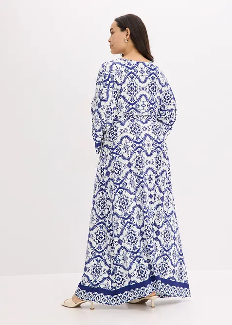 Abito lungo in misto viscosa morbido, bonprix