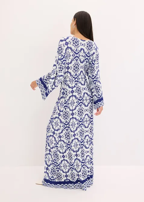 Abito lungo in misto viscosa morbido, bonprix