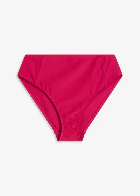 Slip per bikini sgambati a vita alta, bonprix