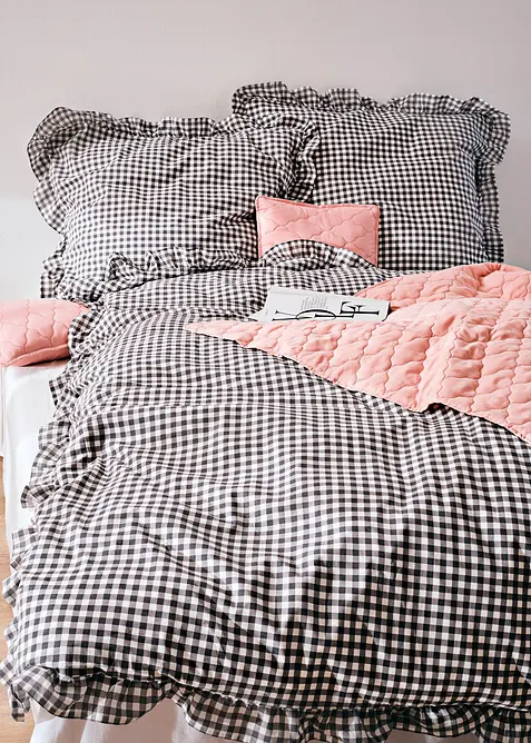 Biancheria da letto con ruches, bonprix