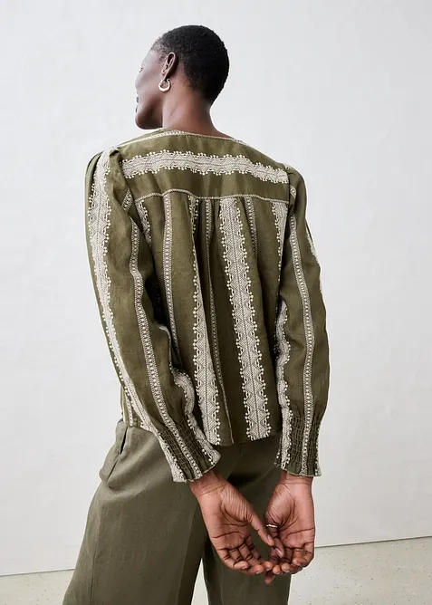 Camicetta in puro lino, bonprix