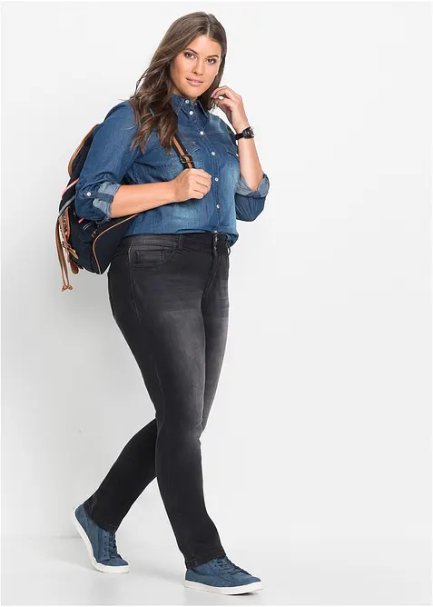 Camicia in jeans, bonprix