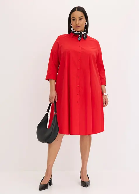 Abito chemisier con cotone, bonprix